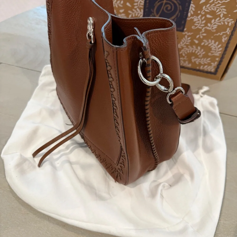 Brighton Brown Hobo Bag - Picture 7 of 10